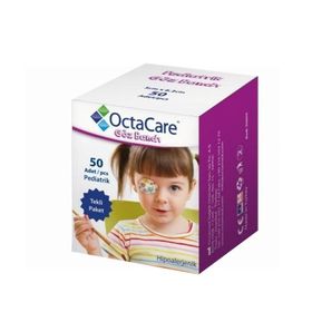 OctaCare Pediatrik 5 x 6.2 cm 50'li Kız Çocuk Göz Bandı