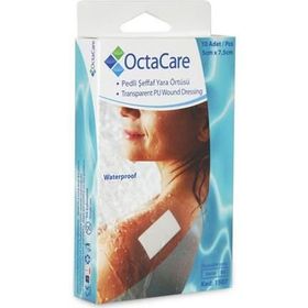 Octacare Pedli Şeffaf 5x7.5 cm 10 Adet Yara Örtüsü