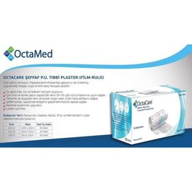 OctaCare Şeffaf PU 10 mt 10 cm Tıbbi Su Geçirmez Flaster