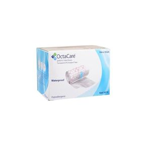 OctaCare Şeffaf PU 10 mt 10 cm Tıbbi Su Geçirmez Flaster