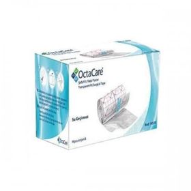 OctaCare Şeffaf PU 5 m x 10 cm Tıbbi Su Geçirmez Flaster