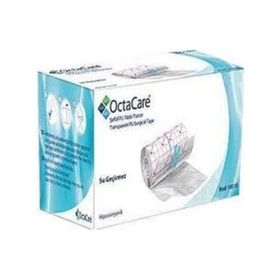 OctaCare Şeffaf PU 5 m x 10 cm Tıbbi Su Geçirmez Flaster
