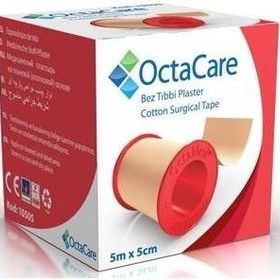 Octamed 5 m x 5 cm Tıbbi Bez Flaster