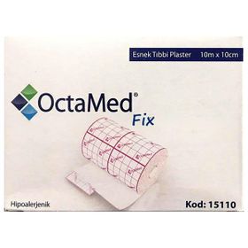 Octamed Hipoalerjenik 10 m x 10 cm Fix Esnek Flaster