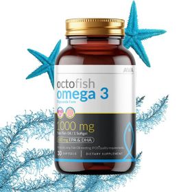 Octofish Omega-3 30 Kapsül Balık Yağı