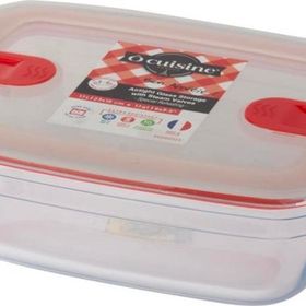 Ocuisine Beyaz Dikdörtgen Cam 23x15 cm Saklama Kabı