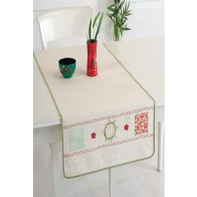 Ödel Home 50X30 Biyeli işlemeli Runner