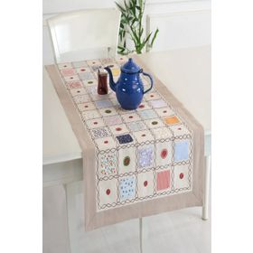 Ödel Home İşlemeli Biyeli Runner