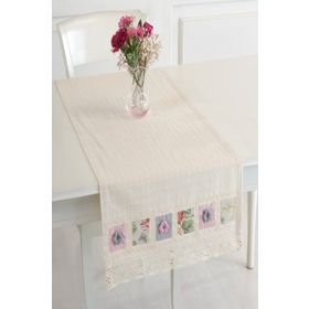 Ödel Home İşlemeli Biyeli Runner