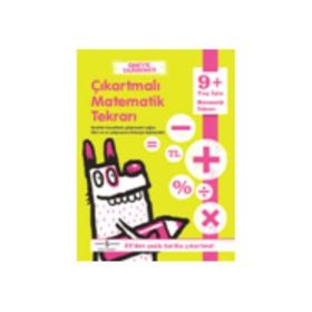 Ödeve Yardımcı Çıkartmalı Matematik Tekrarı 9 Yaş - Kolektif