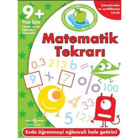 Ödeve Yardımcı Çıkartmalı Matematik Tekrarı 9 Yaş - Kolektif
