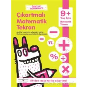 Ödeve Yardımcı Çıkartmalı Matematik Tekrarı 9 Yaş - Kolektif