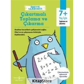 Ödeve Yardımcı - Çıkartmalı Toplama ve Çıkarma 7+ Yaş - Kolektif