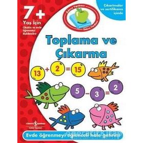 Ödeve Yardımcı - Çıkartmalı Toplama ve Çıkarma 7+ Yaş - Kolektif