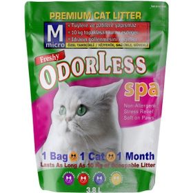 Odorless Micro Kristal 3.8 lt Kedi Kumu