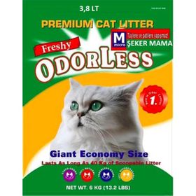 Odorless Micro Kristal 3.8 lt Kedi Kumu