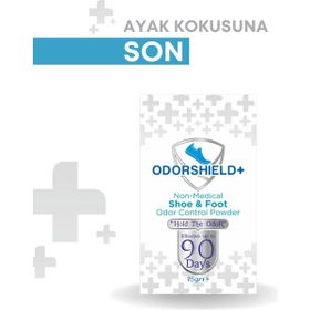 Odorshield+ Ayakkabı Ayak Kokusu Giderici Önleyici 1 Adet 15 gr Toz
