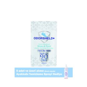 Odorshield+ Ayakkabı Ayak Kokusu Giderici Önleyici 1 Adet 15 gr Toz