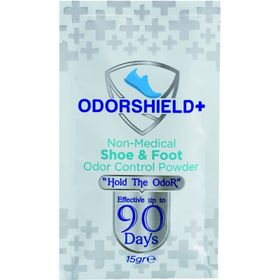 Odorshield+ Ayakkabı Ayak Kokusu Giderici Önleyici 1 Adet 15 gr Toz
