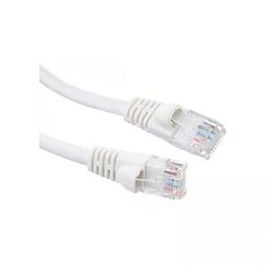 ODS 0.2 m CAT6 Utp LSZH Saf Bakır Beyaz Patch Kablo