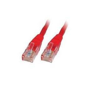 ODS 0.2 m CAT6 Utp LSZH Saf Bakır Kırmızı Patch Kablo