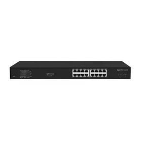 ODS 08ODS-16P2U2S-200 16 Port 200W Full PoE 2X SFP Yönetilemez Switch
