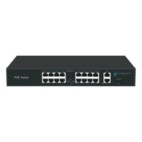 ODS 08ODS-16P2U2S-200 16 Port 200W Full PoE 2X SFP Yönetilemez Switch