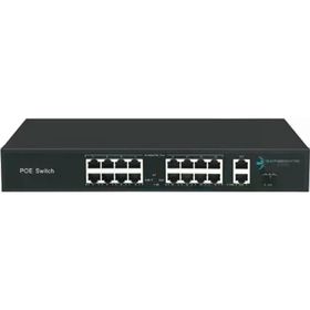 ODS 08ODS-16P2U2S-200 16 Port 200W Full PoE 2X SFP Yönetilemez Switch