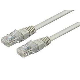 ODS CAT6 UTP LSZH 1 m Saf Bakır Gri Patch Kablo
