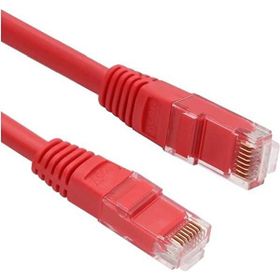 ODS CAT6 UTP LSZH 2 m Saf Bakır Kırmızı Patch Kablo