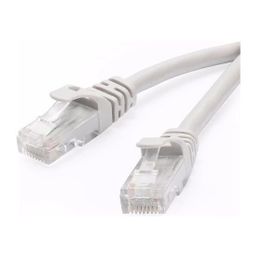 ODS CAT6 Utp LSZH Saf Bakır Gri 0.5 m Patch Kablo