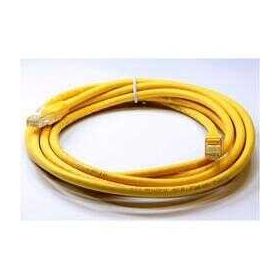 ODS CAT6 Utp LSZH Saf Bakır Sarı 1 mt Patch Kablo