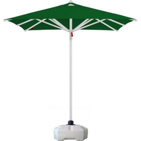 ODS Koyu Yeşil 225x225 cm Polyester Kumaşlı 50 lt Bidonlu Bahçe Şemsiyesi