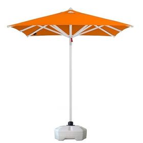 ODS Turuncu 225x225 cm Polyester Kumaşlı 50 lt Bidonlu Bahçe Şemsiyesi