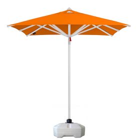 ODS Turuncu 225x225 cm Polyester Kumaşlı 50 lt Bidonlu Bahçe Şemsiyesi