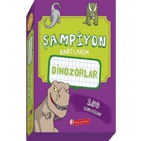 ODTÜ Geliştirme Vakfı Yayıncılık Dinozorlar - Şampiyon Kartlarım