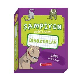 ODTÜ Geliştirme Vakfı Yayıncılık Dinozorlar - Şampiyon Kartlarım