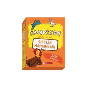 ODTÜ Geliştirme Vakfı Yayıncılık Şampiyon Kartlarım - Çiftlik Hayvanları