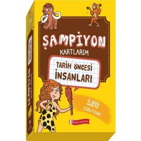 ODTÜ Geliştirme Vakfı Yayıncılık Şampiyon Kartlarım Tarih Öncesi İnsanları