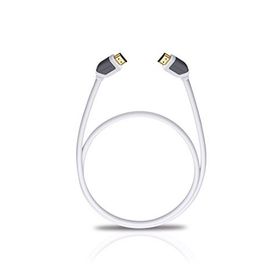Oehlbach Shape Magic 10 mt Beyaz HDMI Kablosu