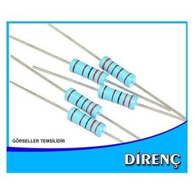 OEM 1.2K OHM 1/4W 1000 Adet Makaralı Direnç