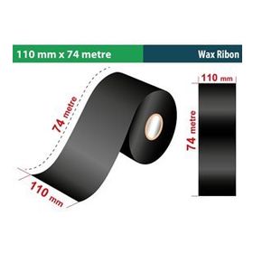 OEM 110x74 mt 10 Adet Wax Ribon