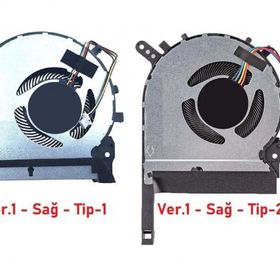 OEM Asus FA506IU-BQ078 Tip 1 V1 Sağ Fan