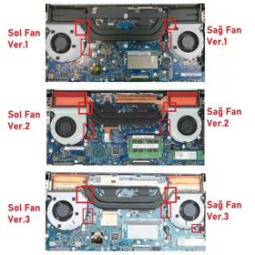 OEM Asus FX502VE Sol V1 Fan