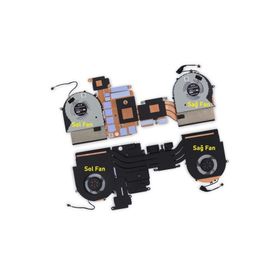 Oem Asus GL703VM-GC035T Sol V2 Uyumlu Laptop İşlemci Fan