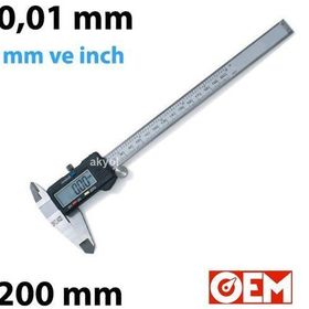 OEM KMP200 0-200 mm Dijital Kumpas