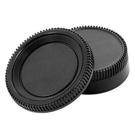 OEM Nikon İçin Siyah Body ve Lens Arka Kapağı