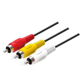 OEM RCA 30 Adet 15 cm Sarı Kırmızı Beyaz Erkek Tamir Kablosu