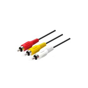 OEM RCA 30 Adet 15 cm Sarı Kırmızı Beyaz Erkek Tamir Kablosu