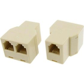 OEM RJ 45 8 Pin 1 Dişi to 2 Dişi İnternet Dağıtıcı Çoğaltıcı